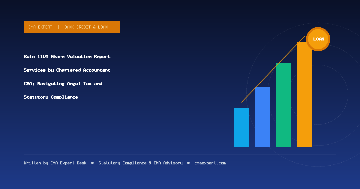 Rule 11UA Share Valuation Report Services by Chartered Accountant CMA: Navigating Angel Tax and Statutory Compliance